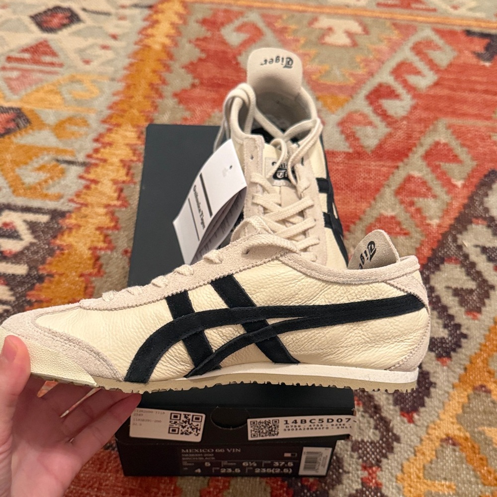 Onitsuka Tiger Mexico 66 Vintage Birch Black - Size US women’s 6.5 / 5 (Men’s)